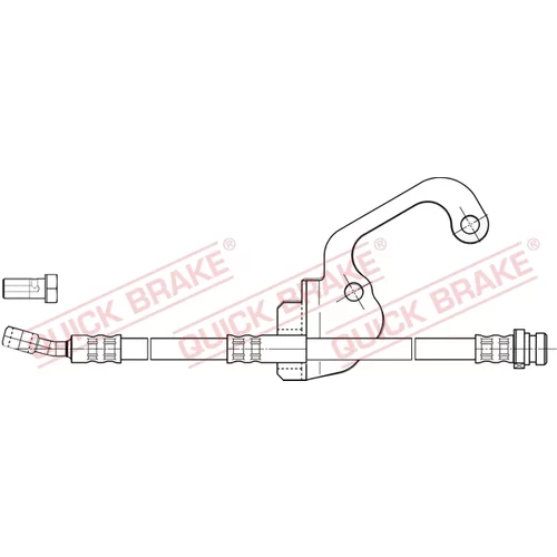 Brzdová hadica QUICK BRAKE 50.838X