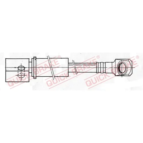 Brzdová hadica QUICK BRAKE 60.302