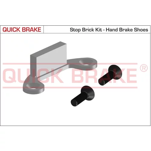 Sada príslušenstva čeľustí parkovacej brzdy QUICK BRAKE 105-0481