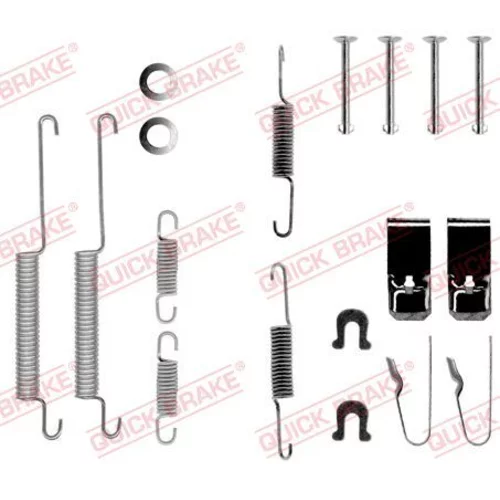 Sada príslušenstva brzdovej čeľuste QUICK BRAKE 105-0654