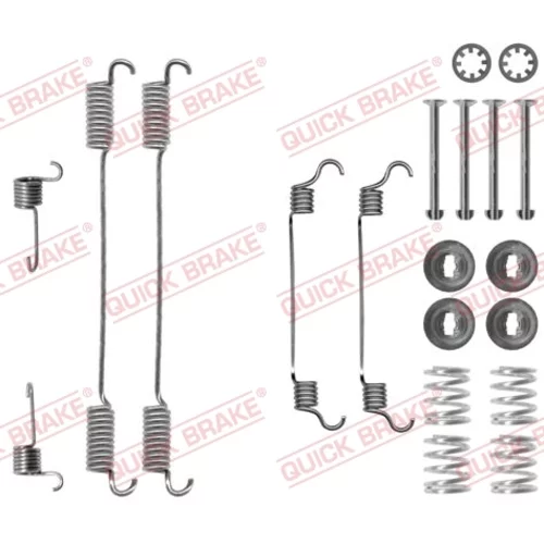 Sada príslušenstva brzdovej čeľuste QUICK BRAKE 105-0740