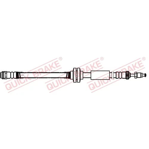 Brzdová hadica QUICK BRAKE 32.704