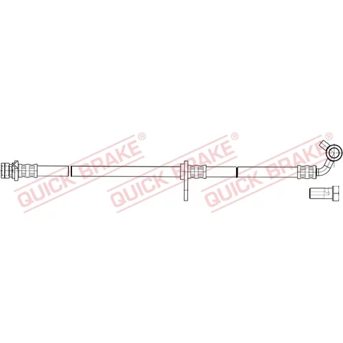 Brzdová hadica QUICK BRAKE 50.849X