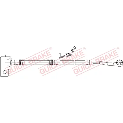 Brzdová hadica QUICK BRAKE 58.876X