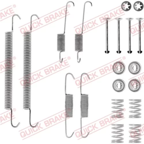 Sada príslušenstva brzdovej čeľuste 105-0707 (Quick Brake)