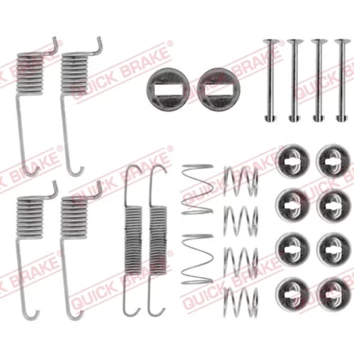 Sada príslušenstva brzdovej čeľuste QUICK BRAKE 105-0714