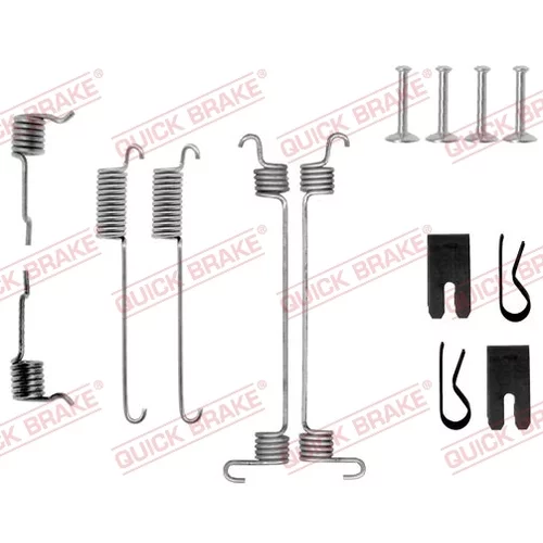 Sada príslušenstva brzdovej čeľuste QUICK BRAKE 105-0772