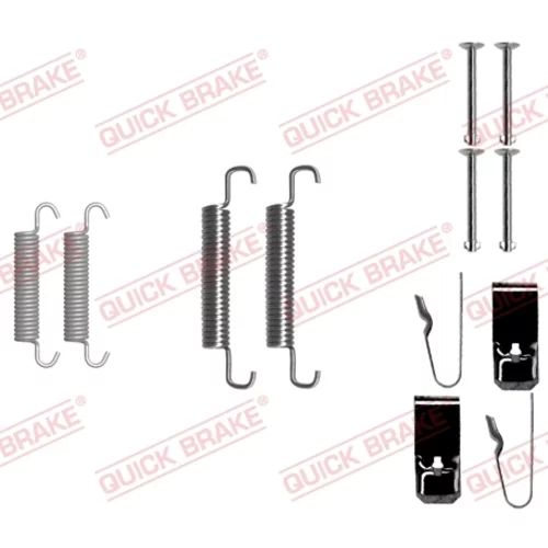 Sada príslušenstva čeľustí parkovacej brzdy QUICK BRAKE 105-0890