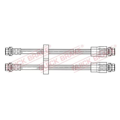 Brzdová hadica QUICK BRAKE 22.923