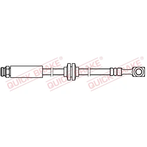 Brzdová hadica QUICK BRAKE 50.756X