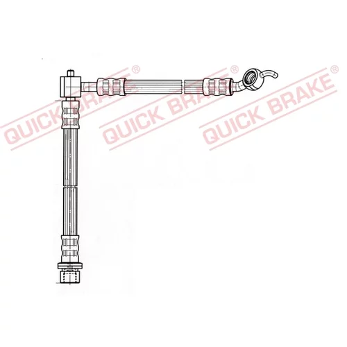 Brzdová hadica QUICK BRAKE 50.833