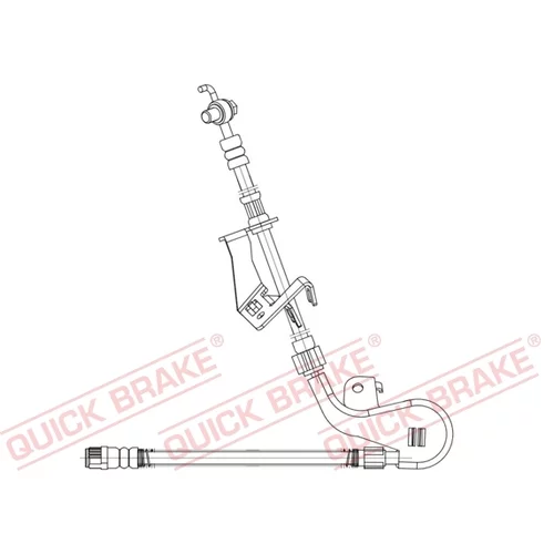 Brzdová hadica QUICK BRAKE 58.887X