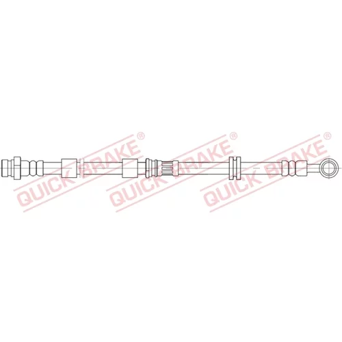 Brzdová hadica QUICK BRAKE 58.890