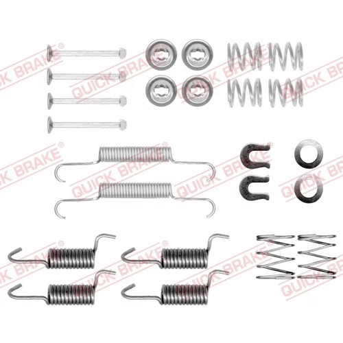 Sada príslušenstva čeľustí parkovacej brzdy QUICK BRAKE 105-0010