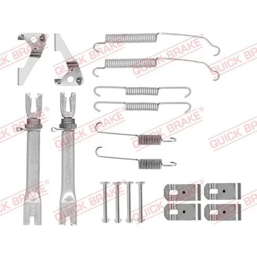 Sada príslušenstva brzdovej čeľuste QUICK BRAKE 105-0015S