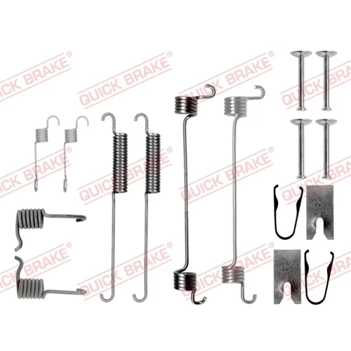 Sada príslušenstva brzdovej čeľuste QUICK BRAKE 105-0749