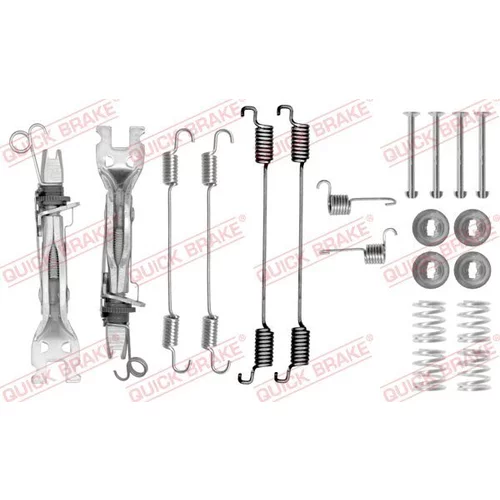 Sada príslušenstva brzdovej čeľuste QUICK BRAKE 105-0750S