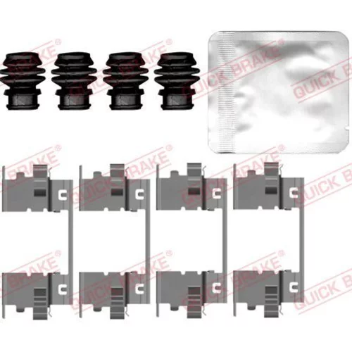 Sada príslušenstva obloženia kotúčovej brzdy QUICK BRAKE 109-0148