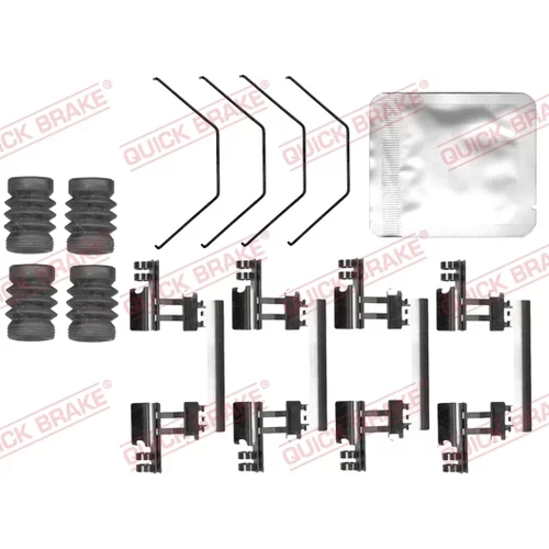 Sada príslušenstva obloženia kotúčovej brzdy QUICK BRAKE 109-0170