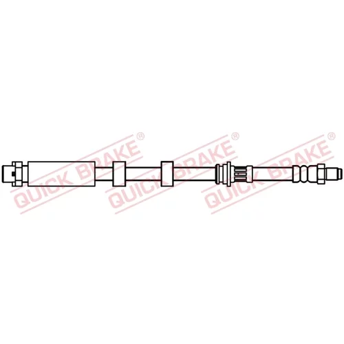 Brzdová hadica QUICK BRAKE 32.708