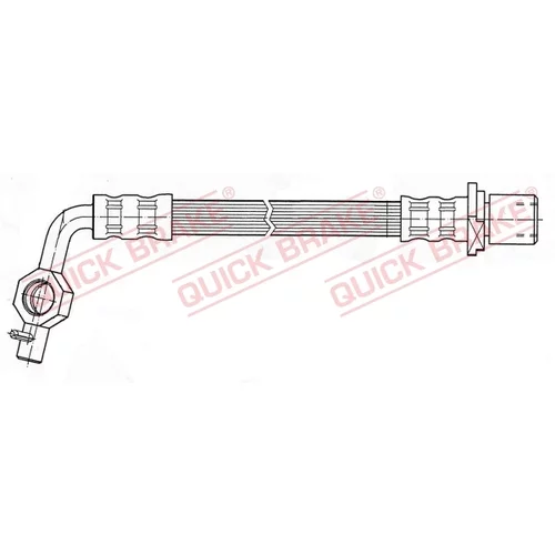 Brzdová hadica QUICK BRAKE 50.045