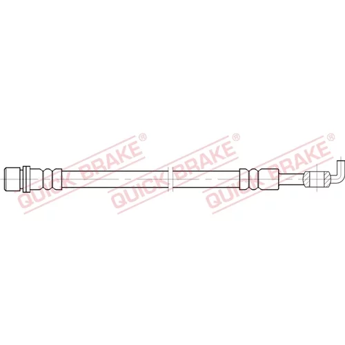 Brzdová hadica QUICK BRAKE 50.091