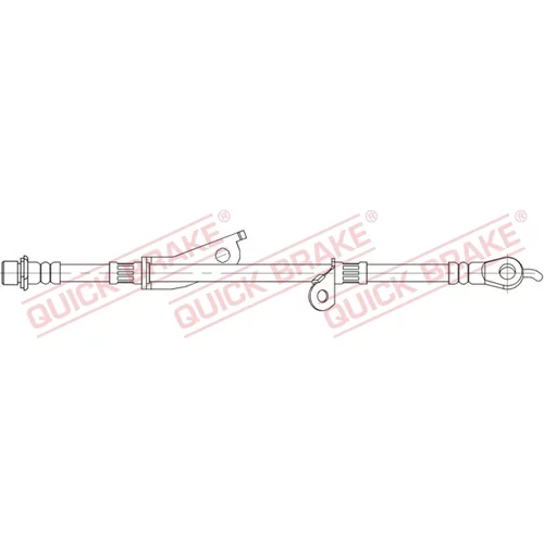 Brzdová hadica QUICK BRAKE 58.861