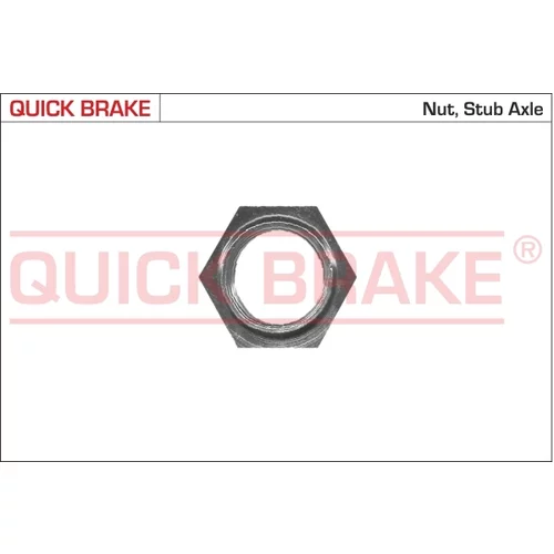 poistná matica QUICK BRAKE 9804