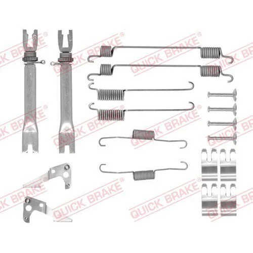 Sada príslušenstva brzdovej čeľuste QUICK BRAKE 105-0030S