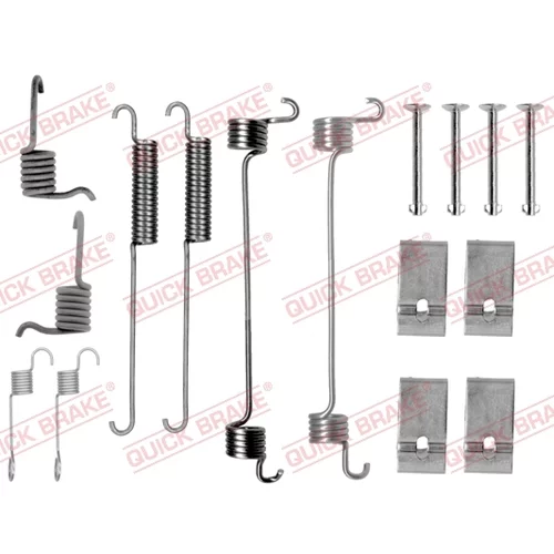 Sada príslušenstva brzdovej čeľuste QUICK BRAKE 105-0676