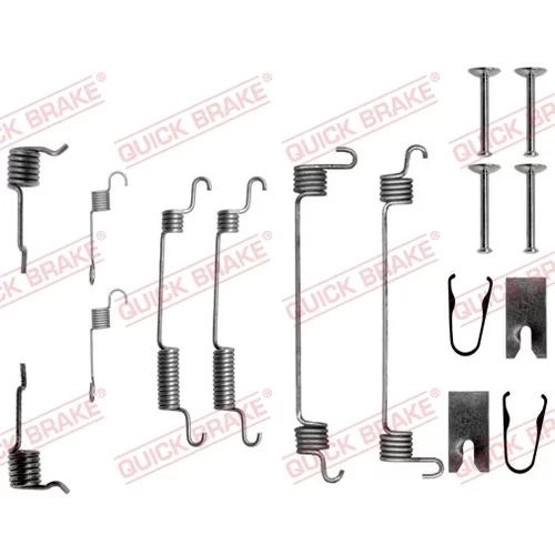 Sada príslušenstva brzdovej čeľuste QUICK BRAKE 105-0764