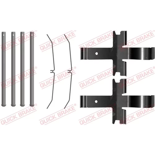 Sada príslušenstva obloženia kotúčovej brzdy QUICK BRAKE 109-0081