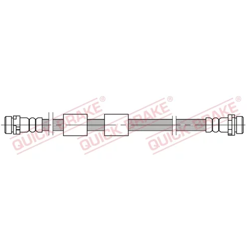 Brzdová hadica QUICK BRAKE 22.204