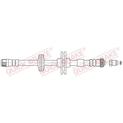 Brzdová hadica QUICK BRAKE 32.839