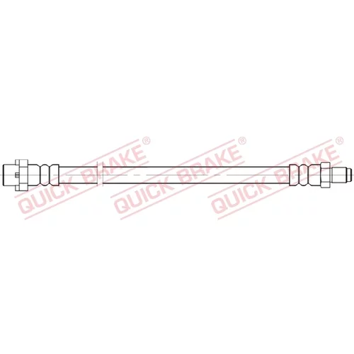 Brzdová hadica QUICK BRAKE 37.044