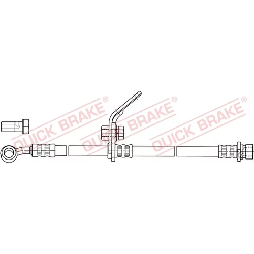 Brzdová hadica QUICK BRAKE 50.845X