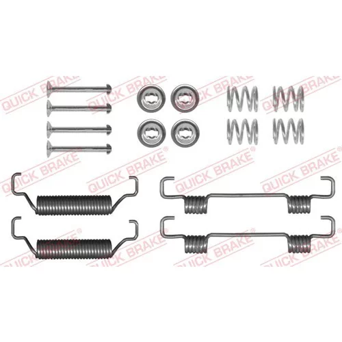 Sada príslušenstva čeľustí parkovacej brzdy QUICK BRAKE 105-0052