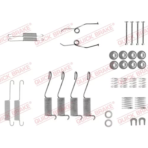 Sada príslušenstva brzdovej čeľuste 105-0697 (Quick Brake)