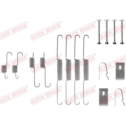 Sada príslušenstva brzdovej čeľuste QUICK BRAKE 105-0782