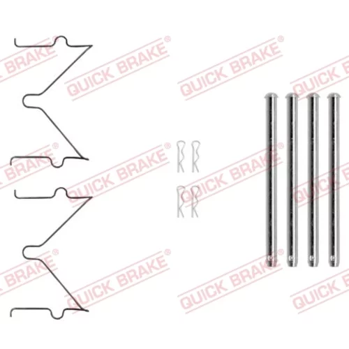 Sada príslušenstva obloženia kotúčovej brzdy QUICK BRAKE 109-0040