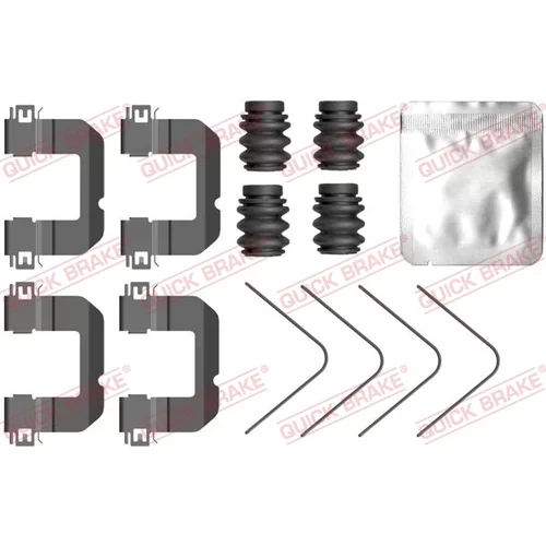 Sada príslušenstva obloženia kotúčovej brzdy QUICK BRAKE 109-0102