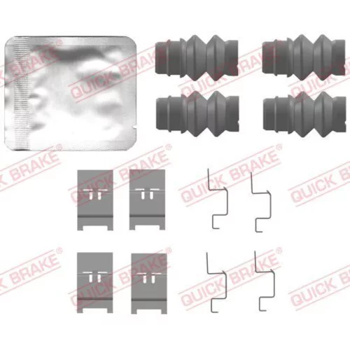 Sada príslušenstva obloženia kotúčovej brzdy QUICK BRAKE 109-0135