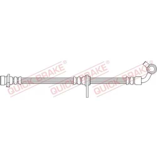 Brzdová hadica QUICK BRAKE 50.741