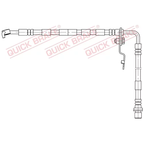 Brzdová hadica QUICK BRAKE 50.893