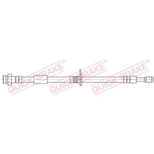 Brzdová hadica QUICK BRAKE 58.829