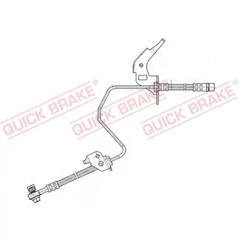 Brzdová hadica QUICK BRAKE 59.960X