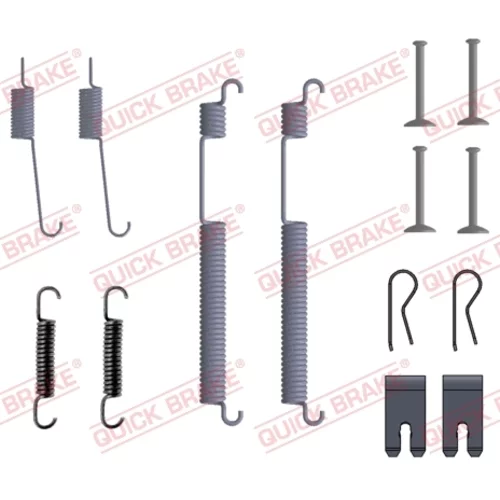 Sada príslušenstva brzdovej čeľuste QUICK BRAKE 105-0053