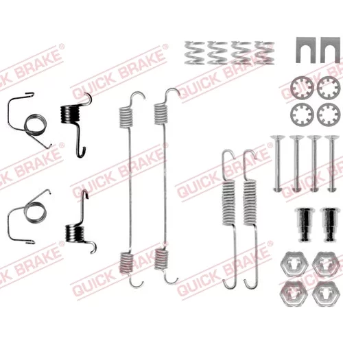 Sada príslušenstva brzdovej čeľuste QUICK BRAKE 105-0617