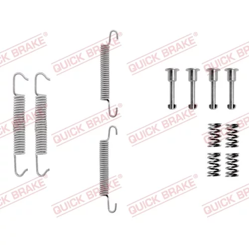 Sada príslušenstva čeľustí parkovacej brzdy QUICK BRAKE 105-0621