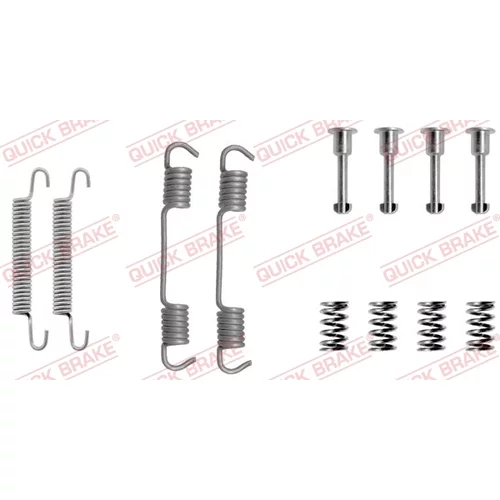 Sada príslušenstva čeľustí parkovacej brzdy QUICK BRAKE 105-0708